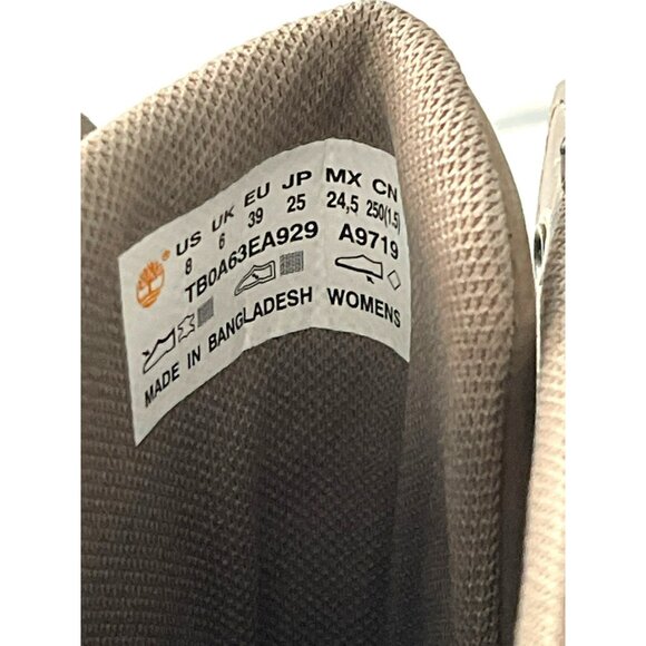 New Timberland Allington Heights Suede Lace Up Boots Sz 8 - Picture 6 of 8